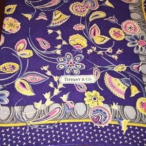 Tiffany and Co Silk Scarf